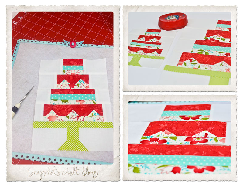 Snapshots Quilt-Along Mini Quilt Block 1