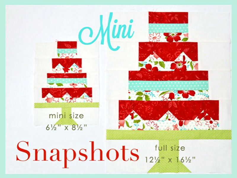 Snapshots Quilt-Along Mini/Full Quilt Block 1 │Out of the Blue Quilts