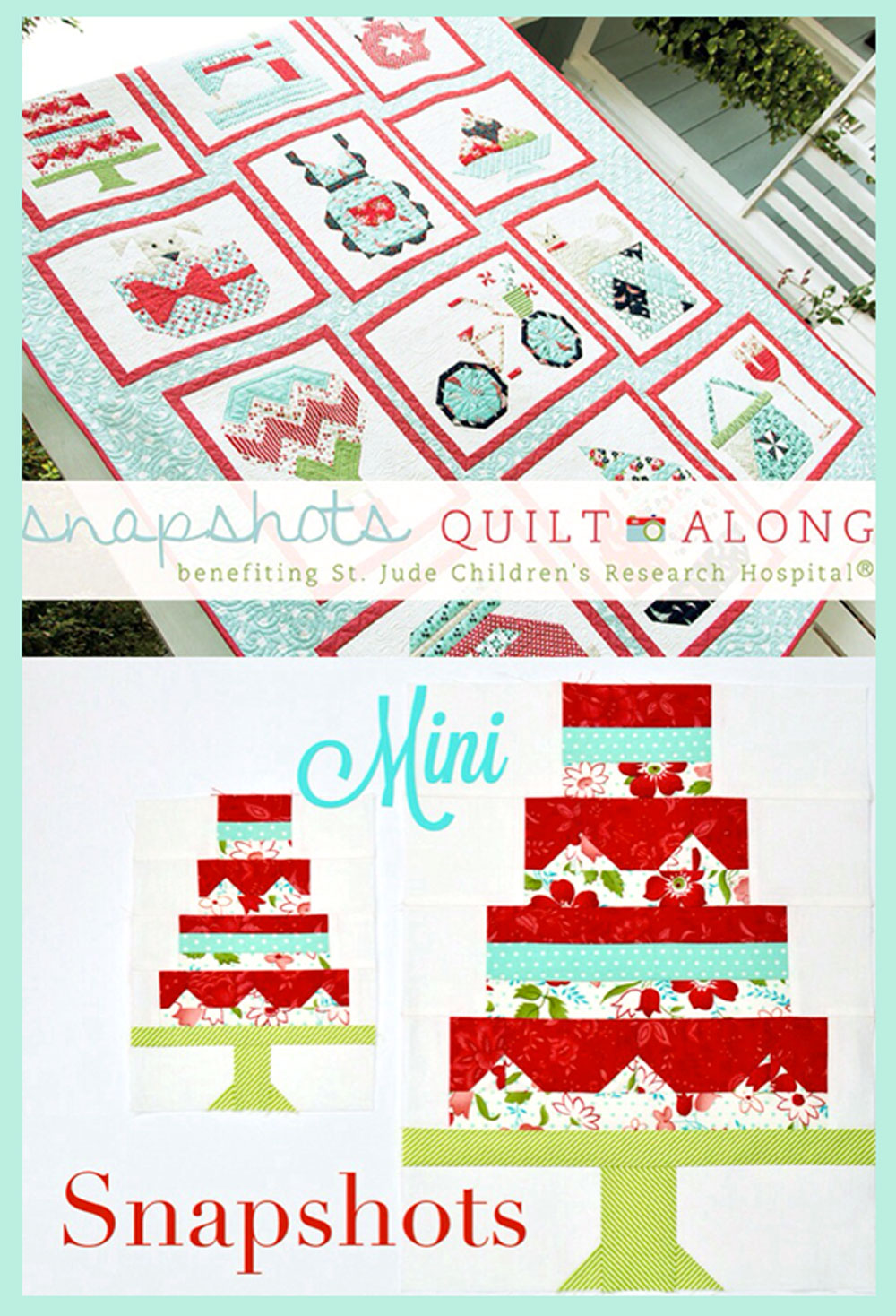 Snapshots Quilt-Along Mini Quilt