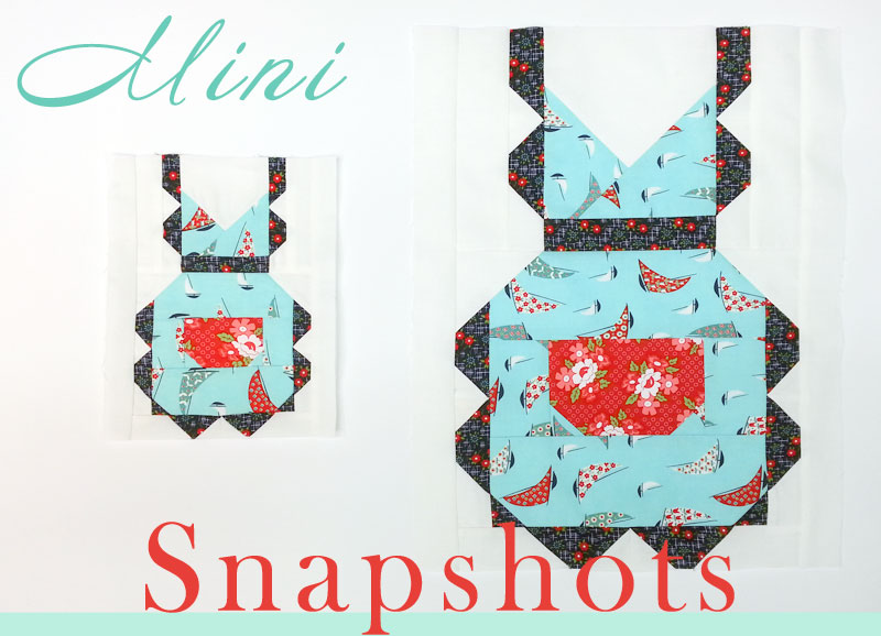 Snapshots Quilt-Along Mini Quilt Block 5