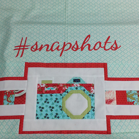 Snapshots Quilt-Along Mini Quilt-the applique