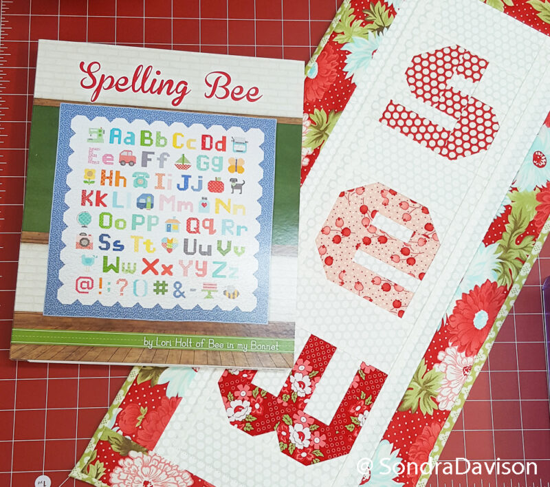Spelling Bee Quilt Along Lower Case s │ Out of the Blue Quilts