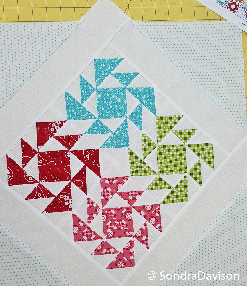 2018 Clementine QAL Block 6 │ Out of the Blue Quilts