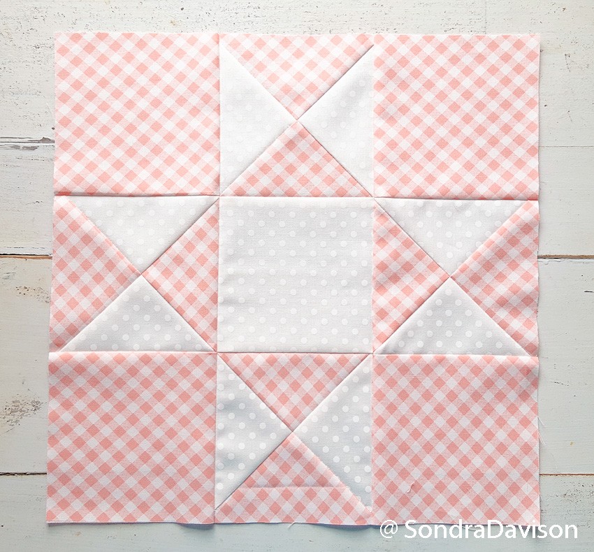 Threadology Block 1 │ Out of the Blue Quilts