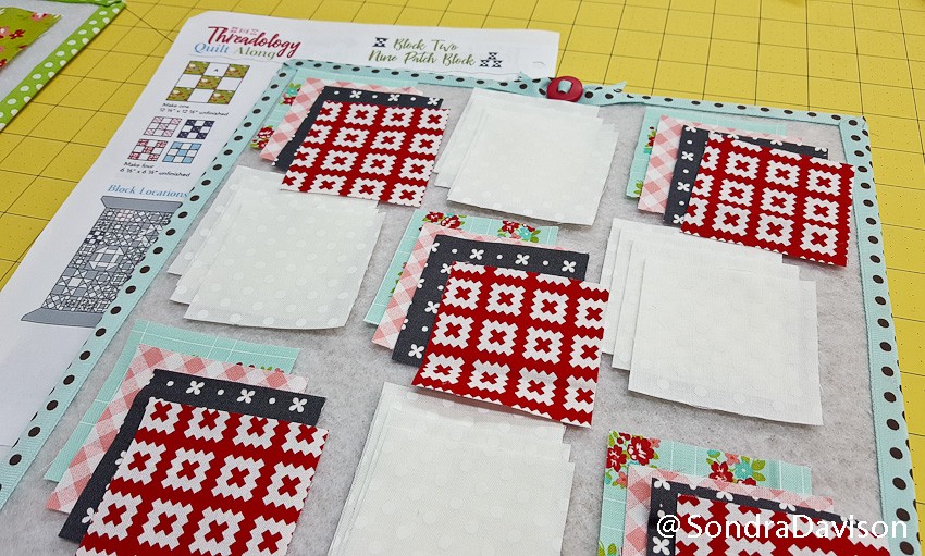 Threadology Block 2 │ Out of the Blue Quilts