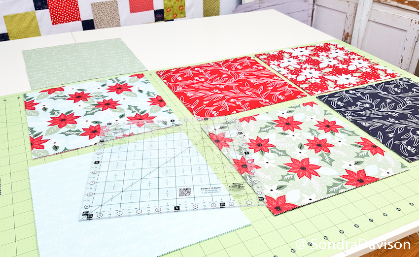 Layer Cakes Shortcuts Quilt│ Out of the Blue Quilts